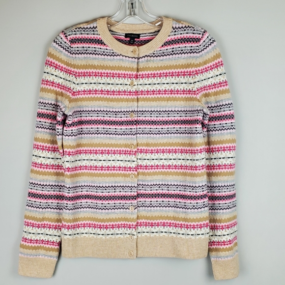 Talbots Sweaters - NWOT Talbots Fairisle Cardigan Sweater